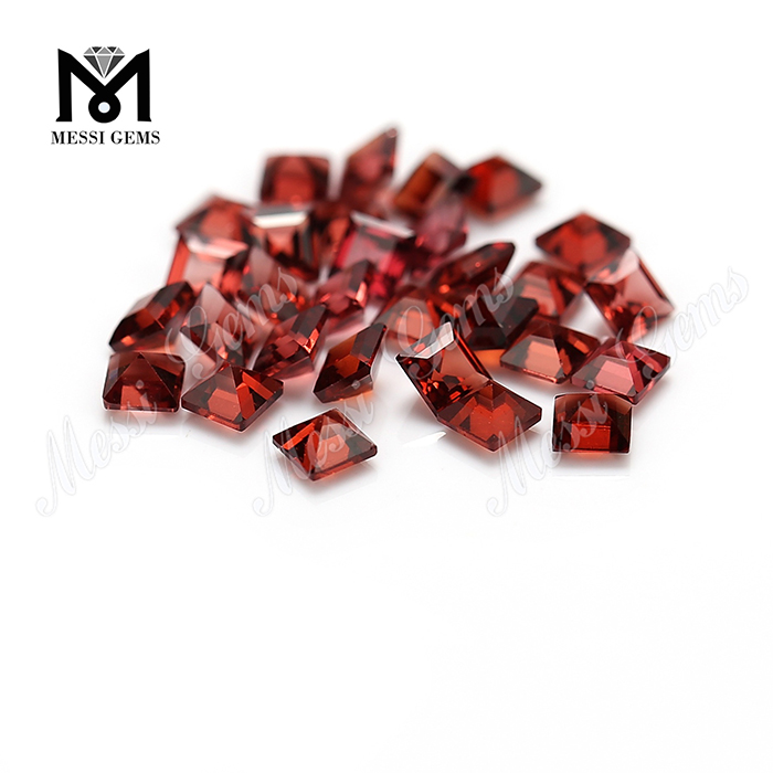 Gemma naturalis Lupum 3x3mm figura quadrata carbunculi pretio
