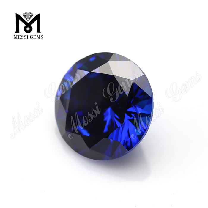 Tutus Factory Price Cubic Zircon Stone Synthetic Sapphire Blue CZ Stone