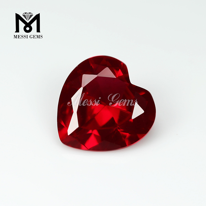 Solve Gemstone synthetica ruby ​​​​cor figura officinas carbunculo pretium