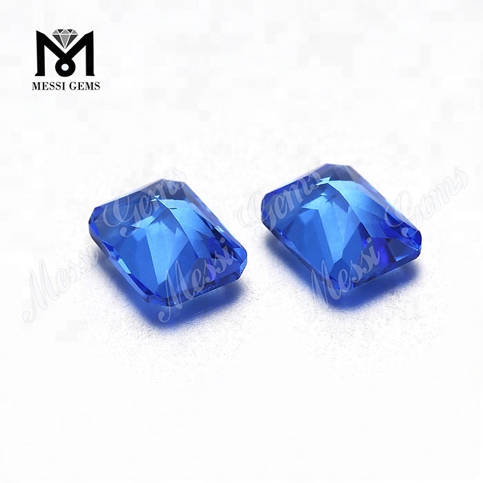 Tutus Solve 6 x 8mm Octagon Blue Hydro Quartz