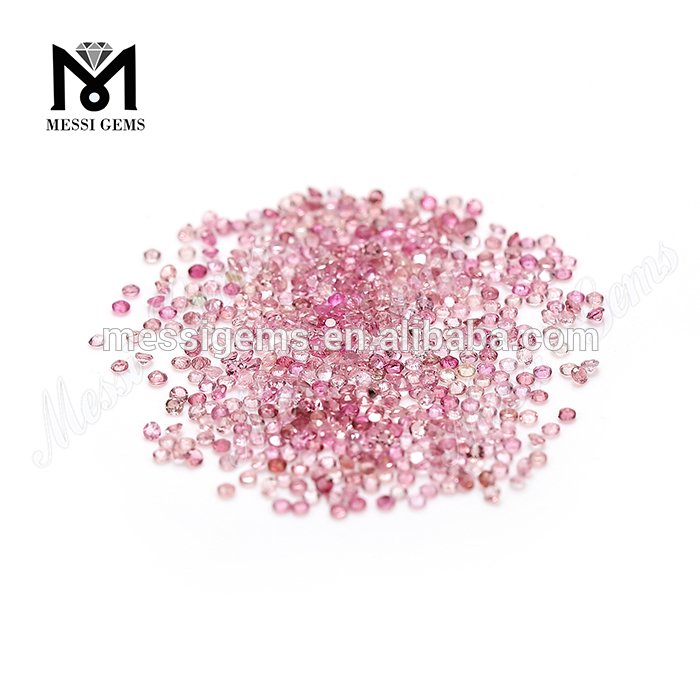 Rotunda 1.40 mm Naturalis Pink Tourmaline soluta Gemstone