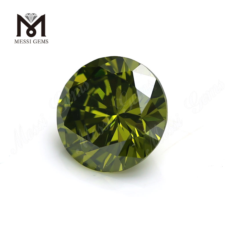 Factory Tutus solve Synthetica Gemstone Round Brilliant 2mm CZ Stone Price