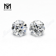 Saccharum moissanite adamas lapis circum Faceted Cut