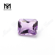 Oculus Clean Quality Octagon Shape Natural Amethystus Stone Per Carat Price