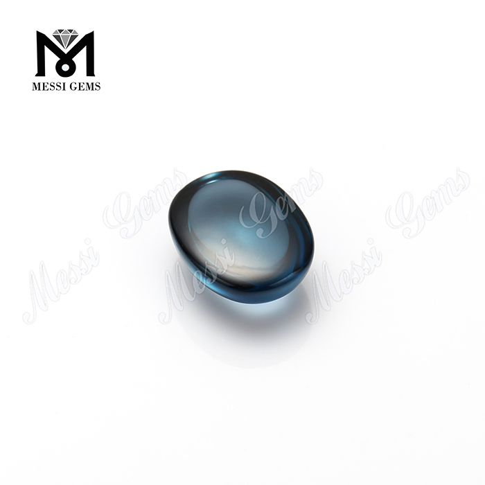 materia naturalis rotunda Londinensi hyacintho topazius gemmas cabochon pretium per carat