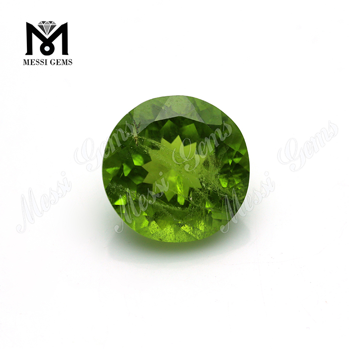 Naturalis Round Olive Olivine Stone