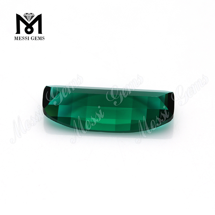 NANO cristallus smaragdus color lapis vitreus pro ornamento