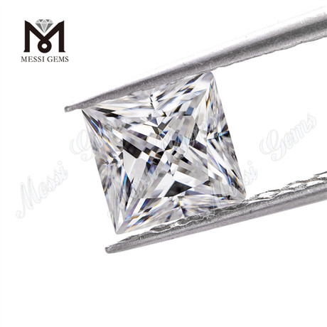 princeps quadratus recisa lapis moissanite ungue adamantino