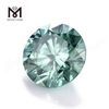 GRA Round Cut Tutus pretium Green 8mm syntheticum moissanite