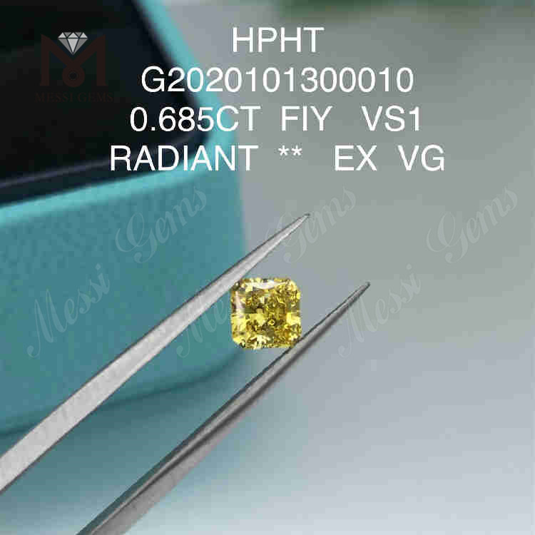 0.685ct FVY radians incisa lab crevit adamas VG
