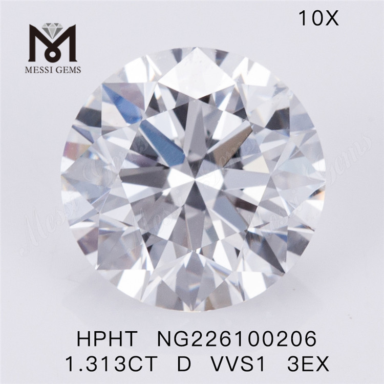 1.313CT D HPHT Adamas VVS1 3EX lab adamantes fabricante pretio
