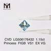 1.15ct Principissa FIGB VS1 EX VG lab adamas crevit CVD LG506176432