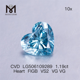 1.19ct Cordis FIGB VS2 VG VG adamantibus synthetica colorata CVD LG506109289