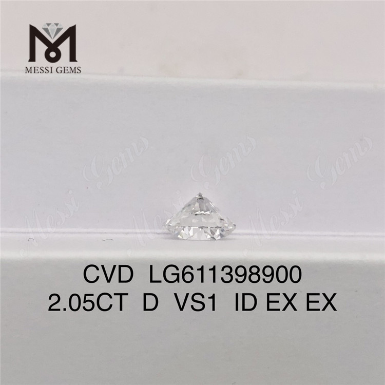 2 carat lab adamas D VS1 ID CVD LG611398900