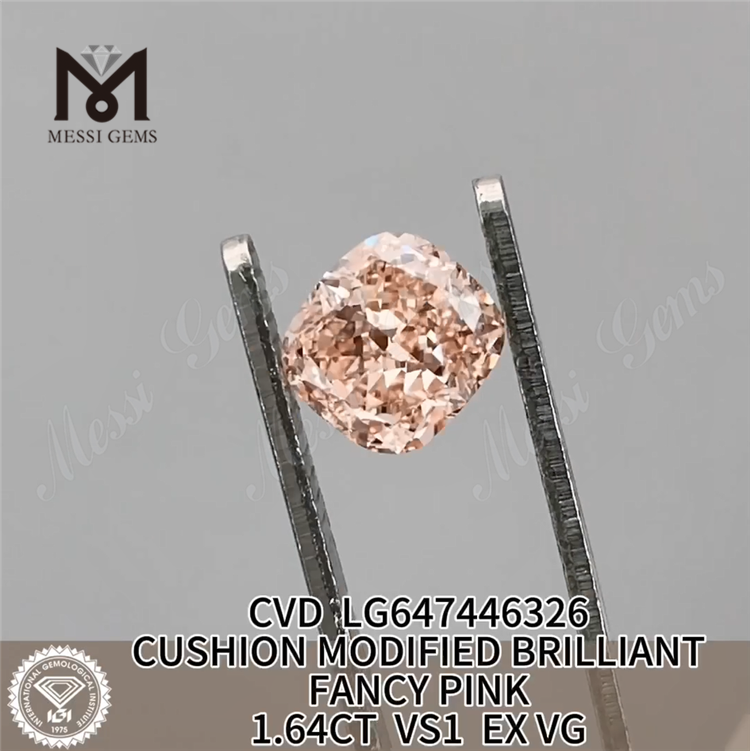 1.64CT FERVUS AMARYLLIS VS1 EX VG CVD Solvite Diamond Pectus LG647446326 