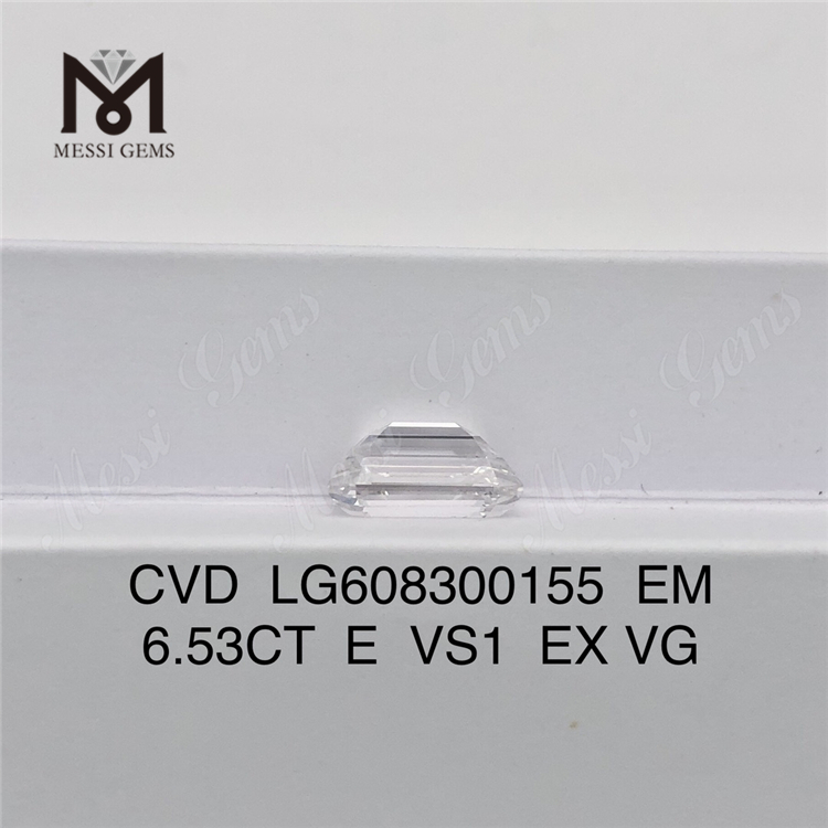6.53CT E VS1 Emerald homo lab adamantibus IGI Certified Messigems CVD LG608300155