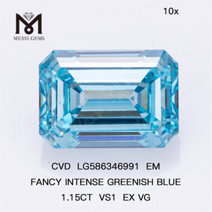 1.15CT VS1 EX VG EM GRAVITAS CVD CAERULEI CVD Diamond For Sale LG586346991 