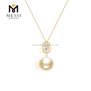 12-13mm 18K Aurum Seawater Aureum South Sea monile margaritum