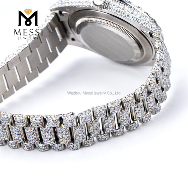VVS Moissanite Diamond Watch Premium Quality