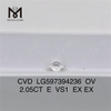 2.05CT E VS1 LG597394236 High Quality OV cvd iaspis in Prices