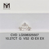 10.27CT G VS2 ID EX EX Man-factis Diamond in mole Quality et Valorem CVD LG598325507丨Messigems