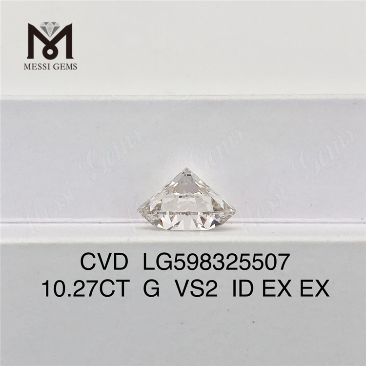 10.27CT G VS2 ID EX EX Man-factis Diamond in mole Quality et Valorem CVD LG598325507丨Messigems