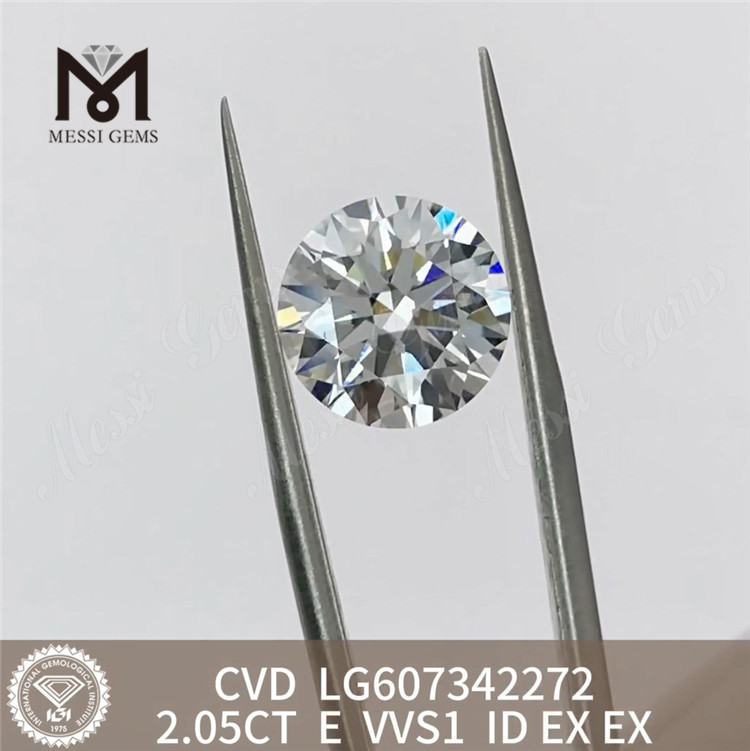 2.05ct IGI Diamond Diamond E VVS1 CVD 
