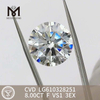 8.00CT F lab iaspis pretium IGI Certified CVD LG610328251