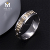 IGI lab adamas anulus 14k auri pugna nuptialis manus annuli mens anulos US9 #