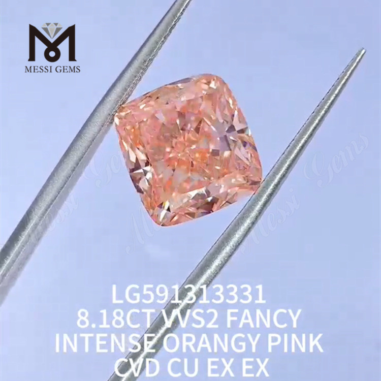 CVD CU EX Lab Grown Pink Diamond.