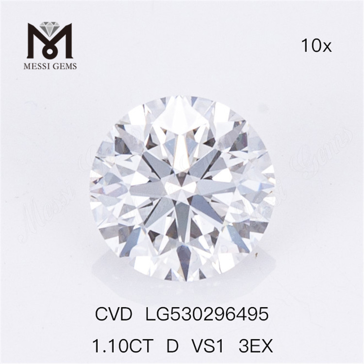 1.10 Ct D Best Sell solve Lab Diamond Round Cvd Diamond Wholesale
