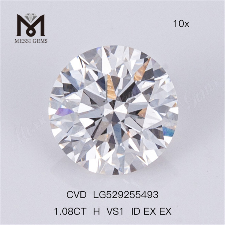 1.08Ct H Best Sell solve Lab Diamond Round 1ct Solve Lab Diamond