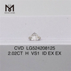 2.02ct H VS1 Certificatorium rotundum incisa IGI