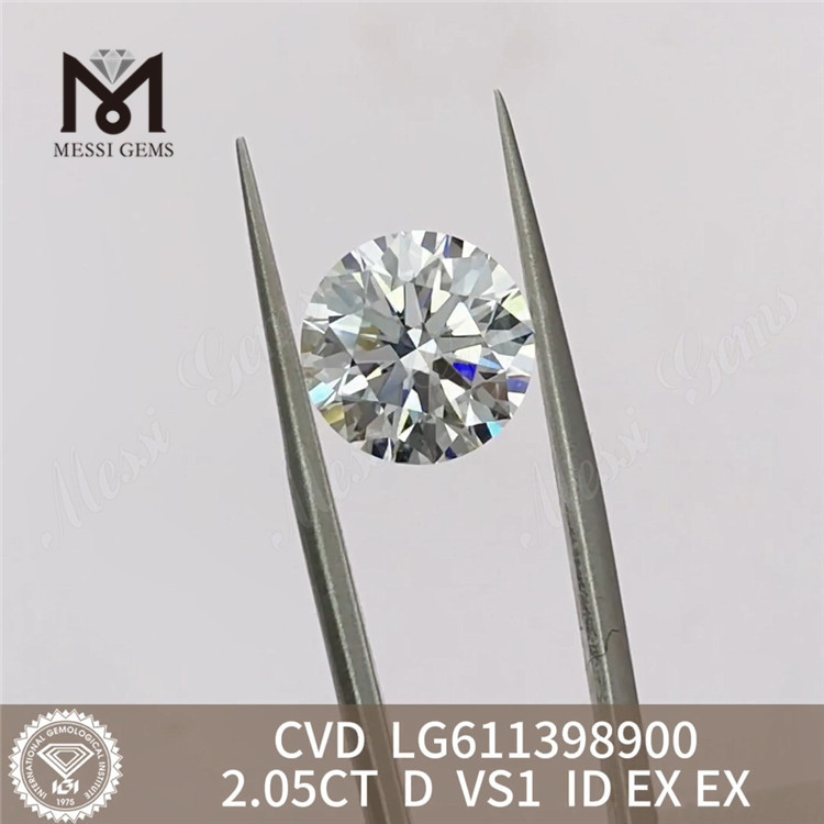 2 carat lab adamas D VS1 ID CVD LG611398900