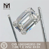 7.04CT EM E VVS2 iaspis novi CVD LG632402853丨Messigems 