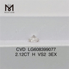 2.12CT H VS2 CVD LG608399077-Messigems custodes