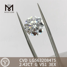 2.42CT G VS1 3EX IGI Lab Diamond CVD for Sale LG563208475丨Messigems