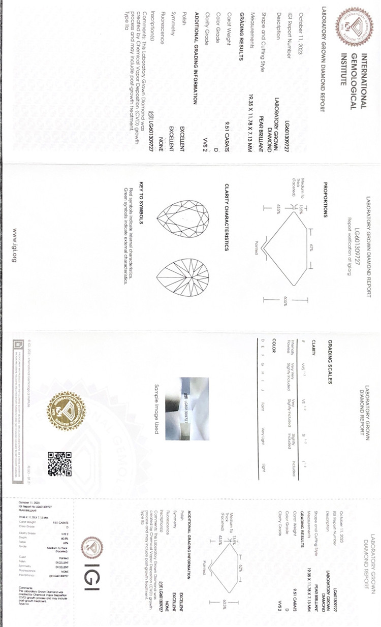 9.51ct laxo creverit adamas igi