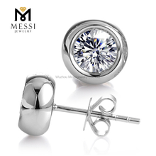 2 ct Fashion nativus 18k inaures aureas adamas