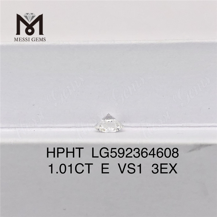 1.01CT E VS1 3EX 1 Carat HPHT Diamond LG592364608 