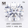 1.07CT F VVS2 3EX Lab Grown HPHT Diamond LG592364673