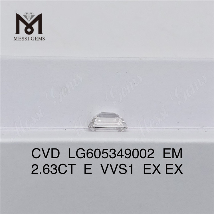 2.63CT E VVS1 EM IGI libellum iaspis CVD pro Designers丨Messigems LG605349002