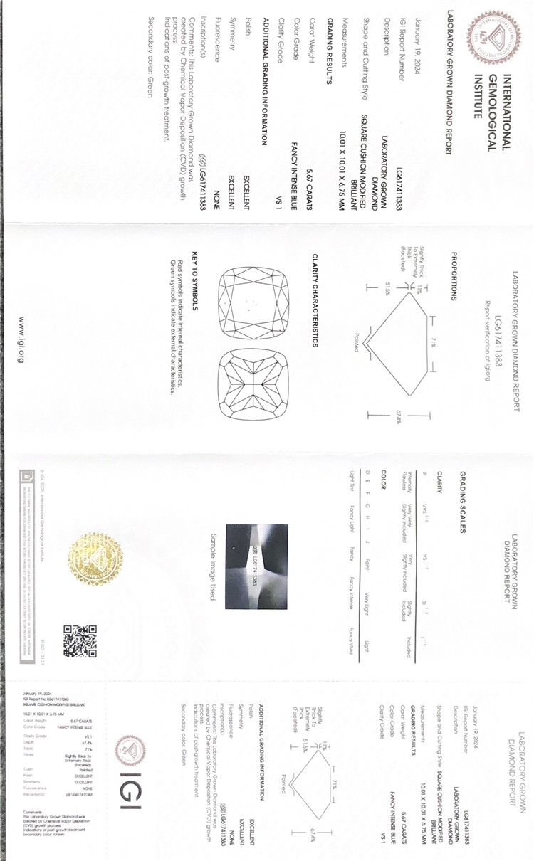 5.67ct igi officinas crystallini