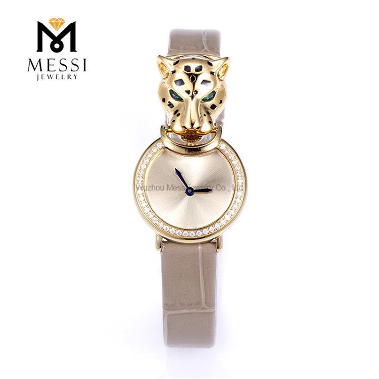 Nota Pardus Moissanite Vigilo pro Women