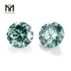 GRA Round Cut Tutus pretium Green 8mm syntheticum moissanite