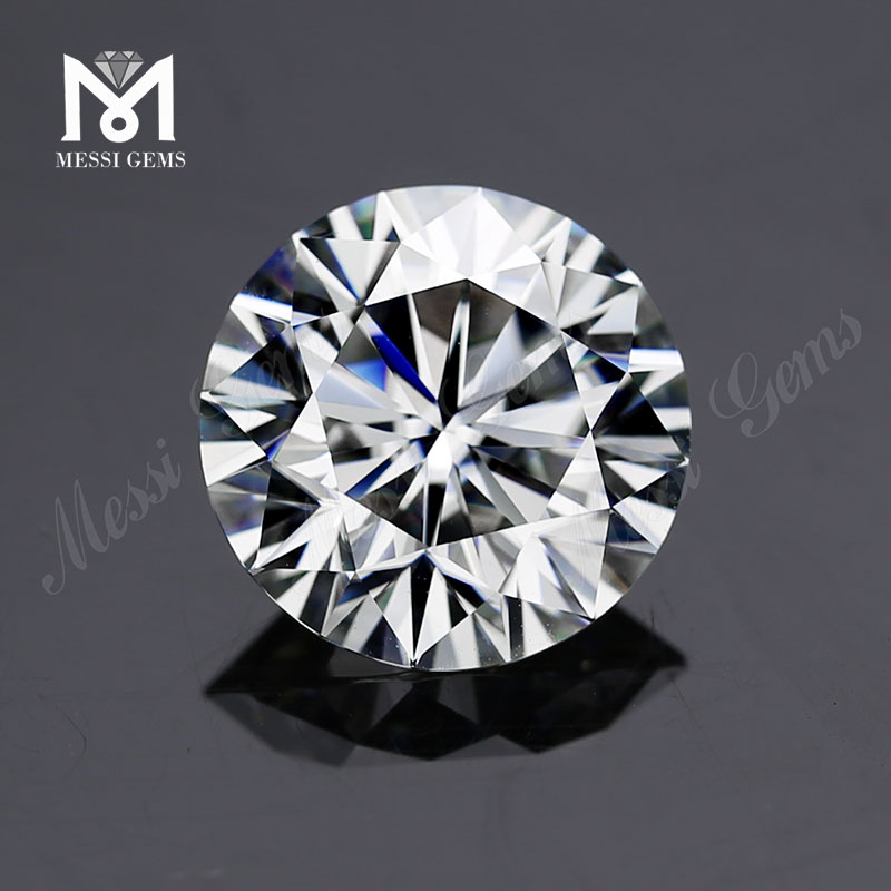 1 carat GH color Syntheticus lapidis Moissanitae GH color Rotundus 6.5 mm Sinensis