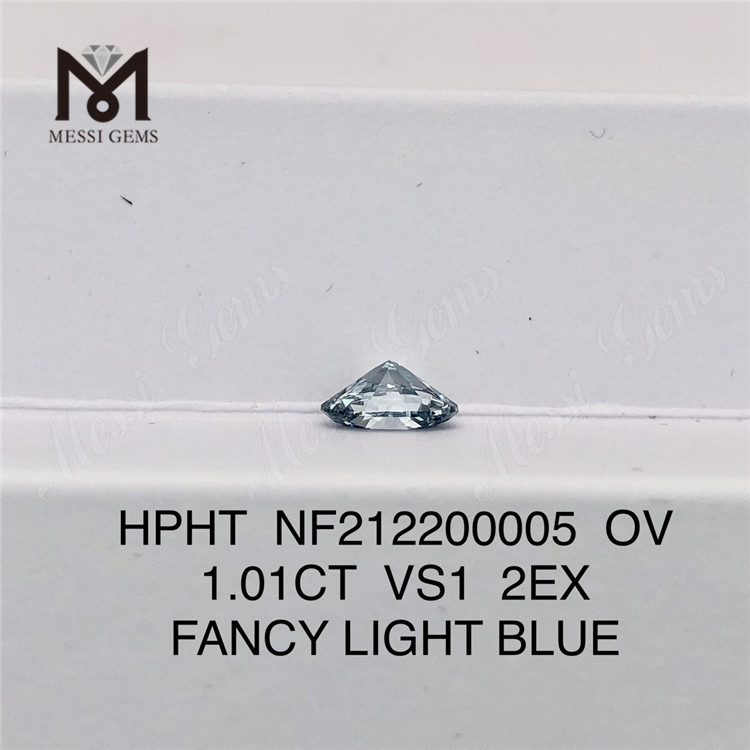 NF212200005 OV 1.01CT VS1 2EX LUMEN RED Lab Diamond HPHT