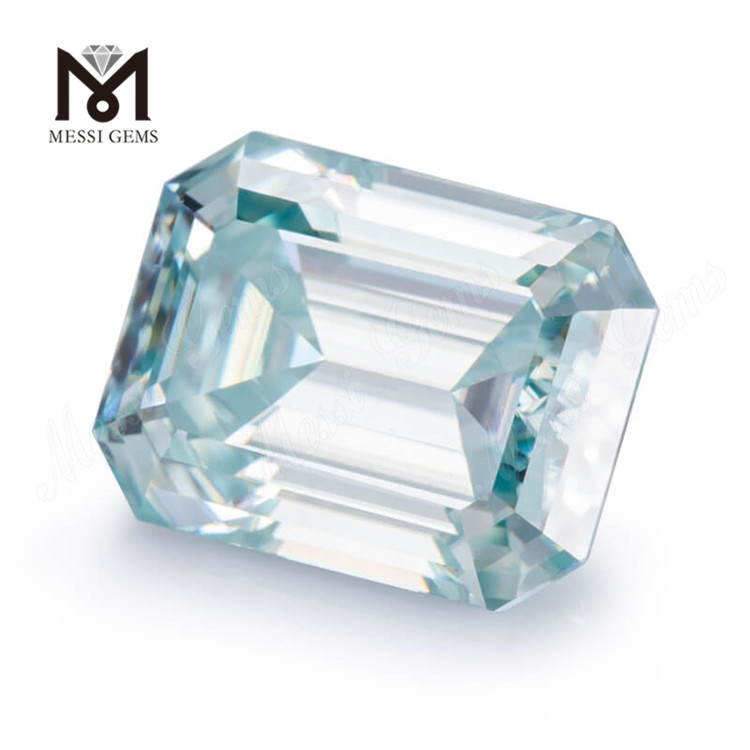 Wholesale Price Jewelry Makeing OCT Smaragdus Cut Synthetic Moissanite Stone