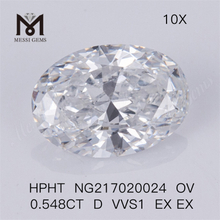 HPHT 2.502CT D SI1 3EX