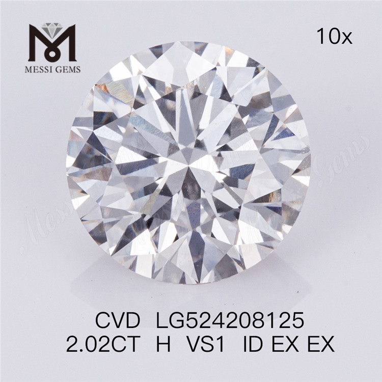 2.02ct H VS1 Certificatorium rotundum incisa IGI
